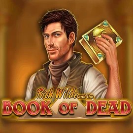 Official Slots logo: Book of Dead by Play'n GO at Book of Slots