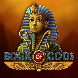 Book of Gods online game logo by BF Games on bookofslot.eu